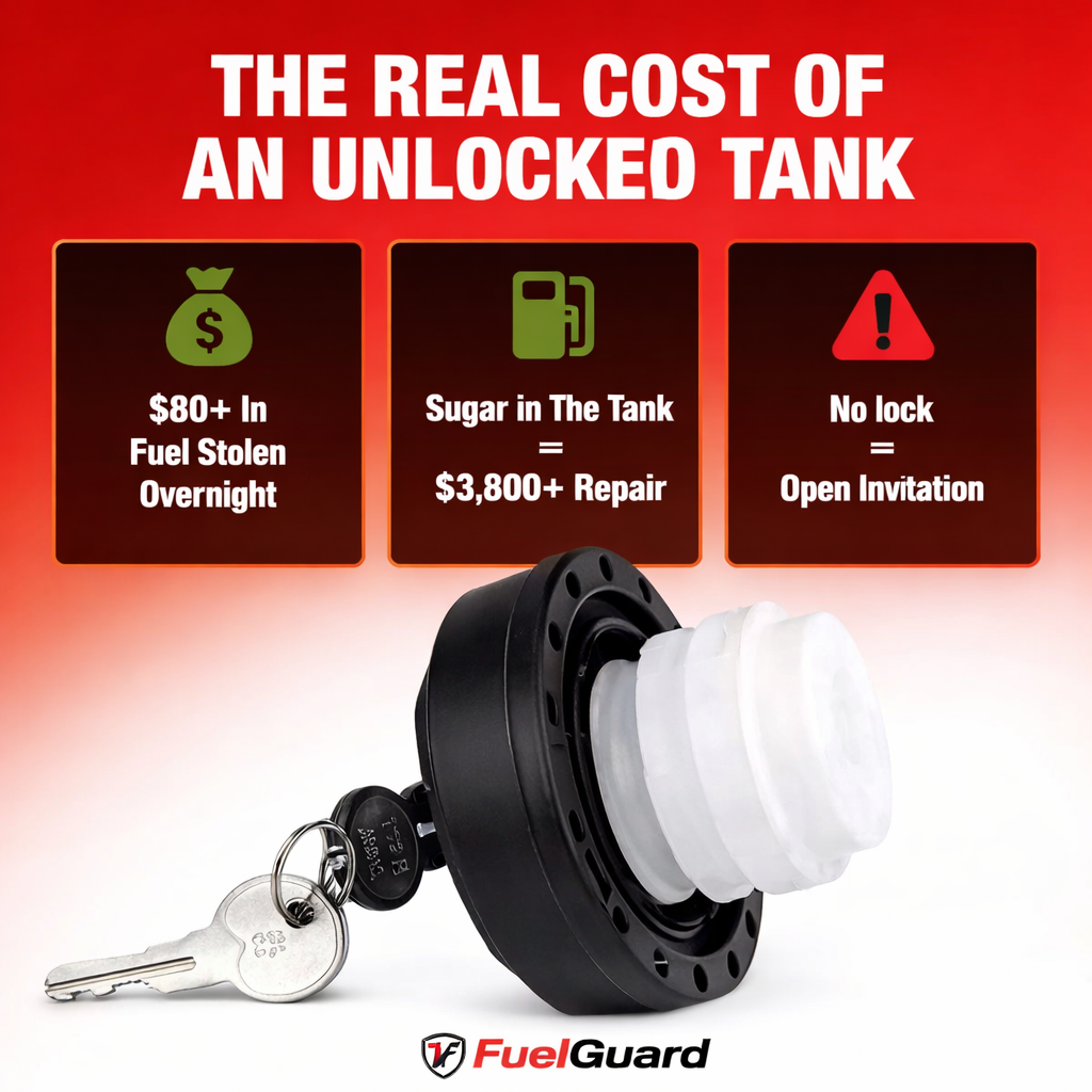 FuelGuard™ Locking Gas Cap – Keep Your Petrol Safe