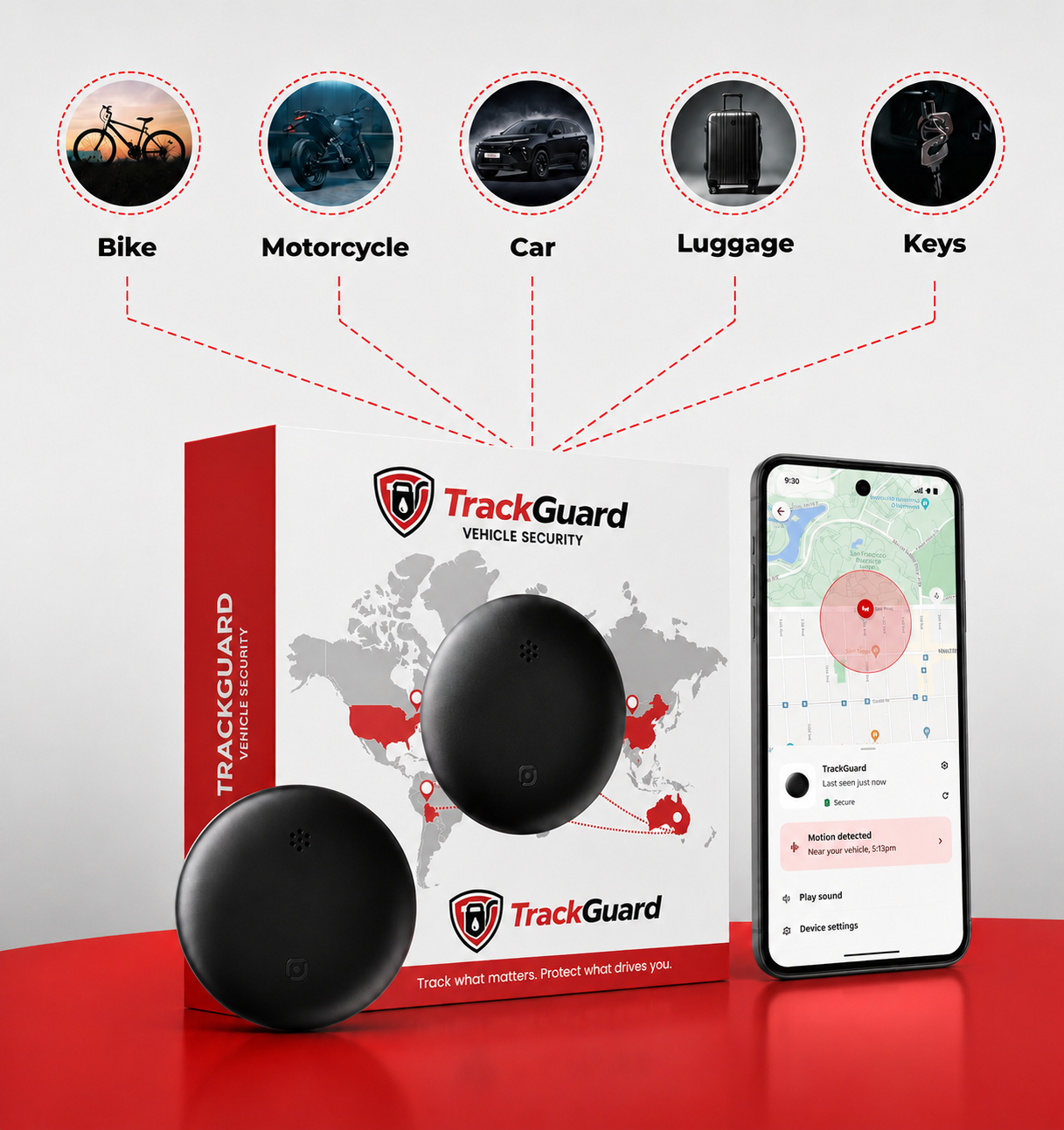 TrackGuard™ — GPS Vehicle Tracker