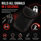 KeyGuard™ Anti Wireless Cloning Theft Pouch – Protect Your Car Keys