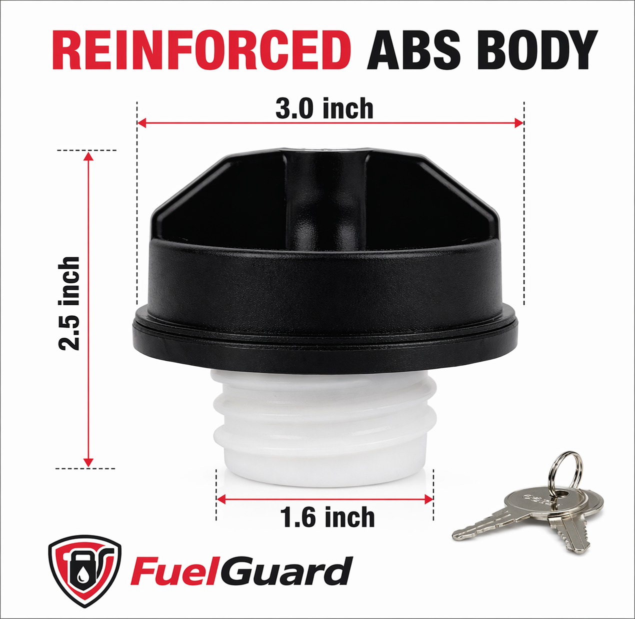 FuelGuard™ Locking Gas Cap – Keep Your Petrol Safe