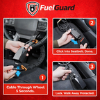 SteerLock™ Universal Anti-Theft Steering Wheel Lock