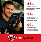 SteerLock™ Universal Anti-Theft Steering Wheel Lock
