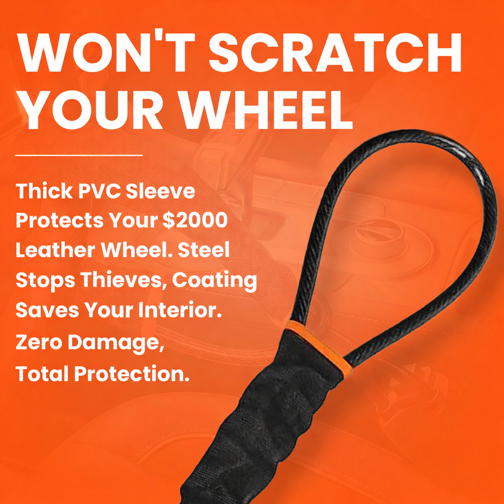 SteerLock™ Universal Anti-Theft Steering Wheel Lock