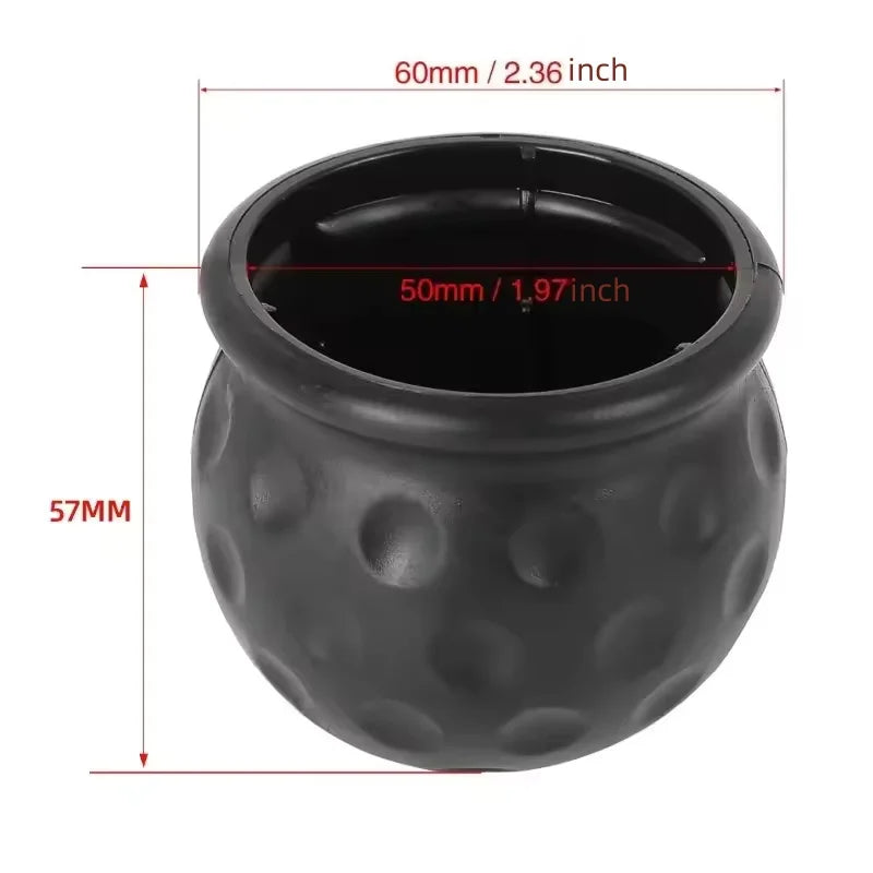 Heavy-Duty Tow Ball Protection Cover (Universal 50mm Fit)