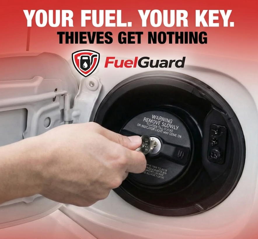 FuelGuard™ Locking Gas Cap – Keep Your Petrol Safe