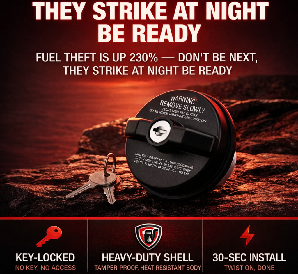 FuelGuard™ Locking Gas Cap – Keep Your Petrol Safe